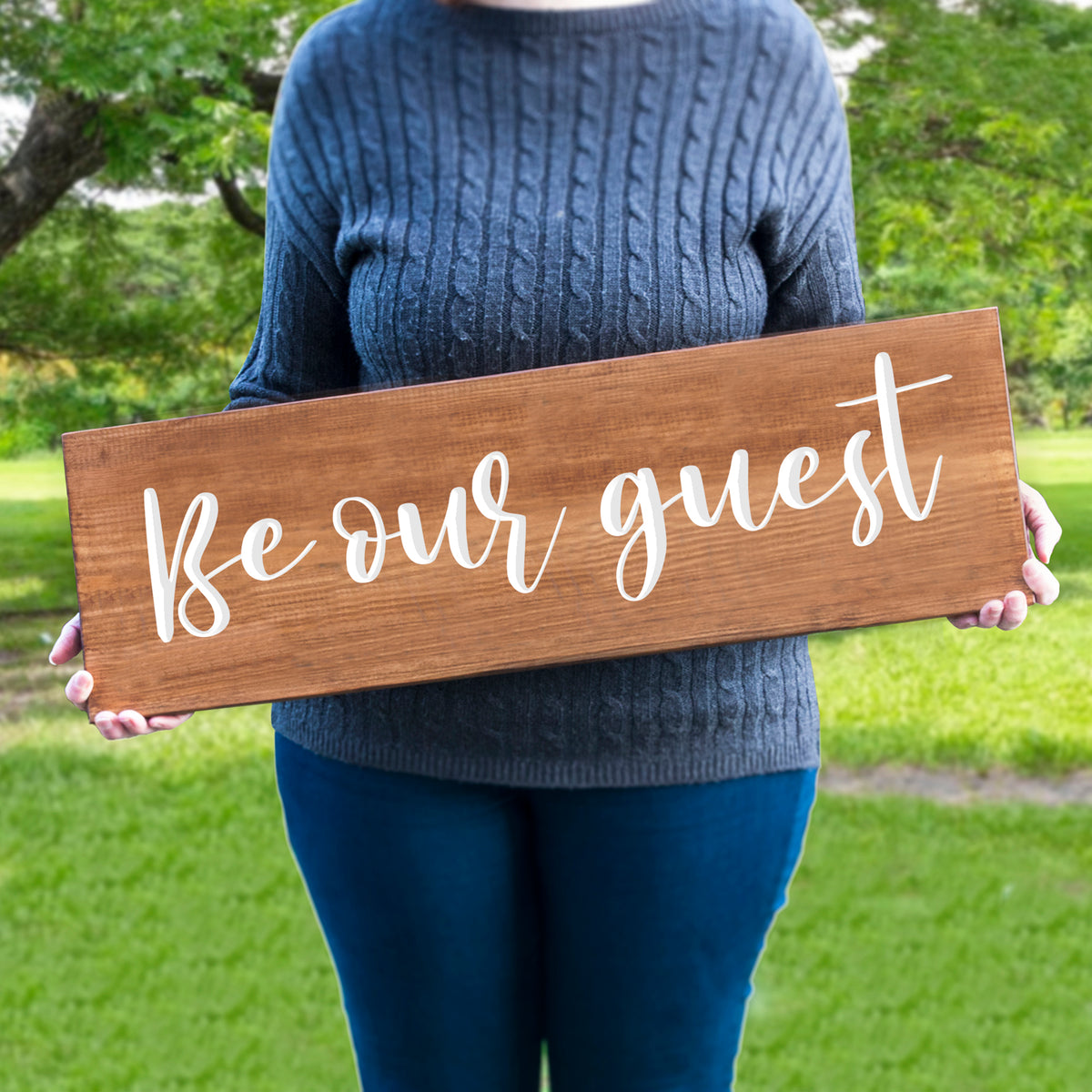 Farmhouse Sign - Be Our Guest – PeakHeritage