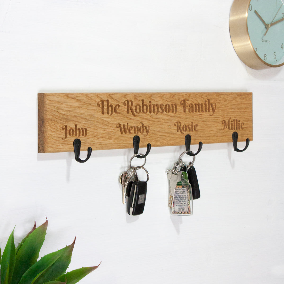 Oak Family Key Rack – PeakHeritage