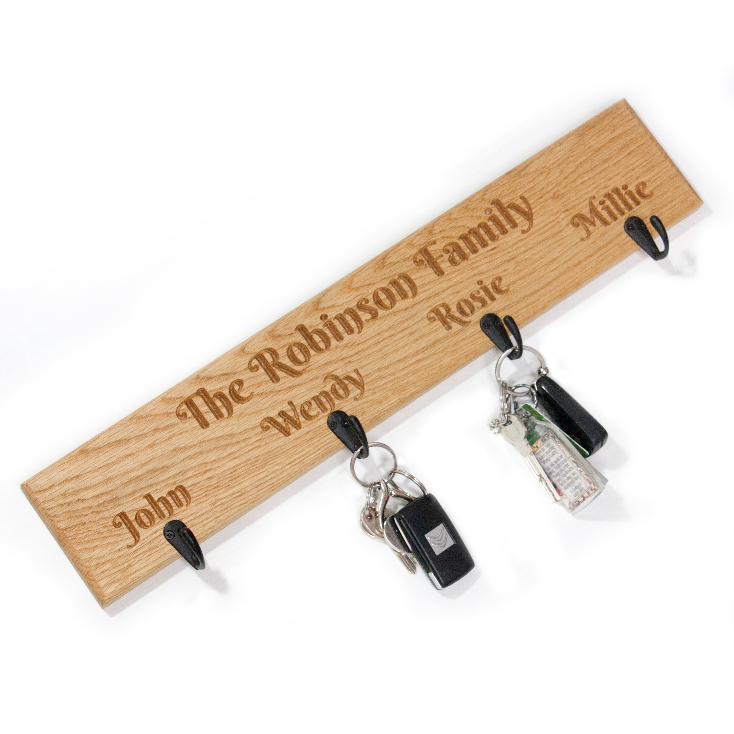 Oak Family Key Rack – PeakHeritage