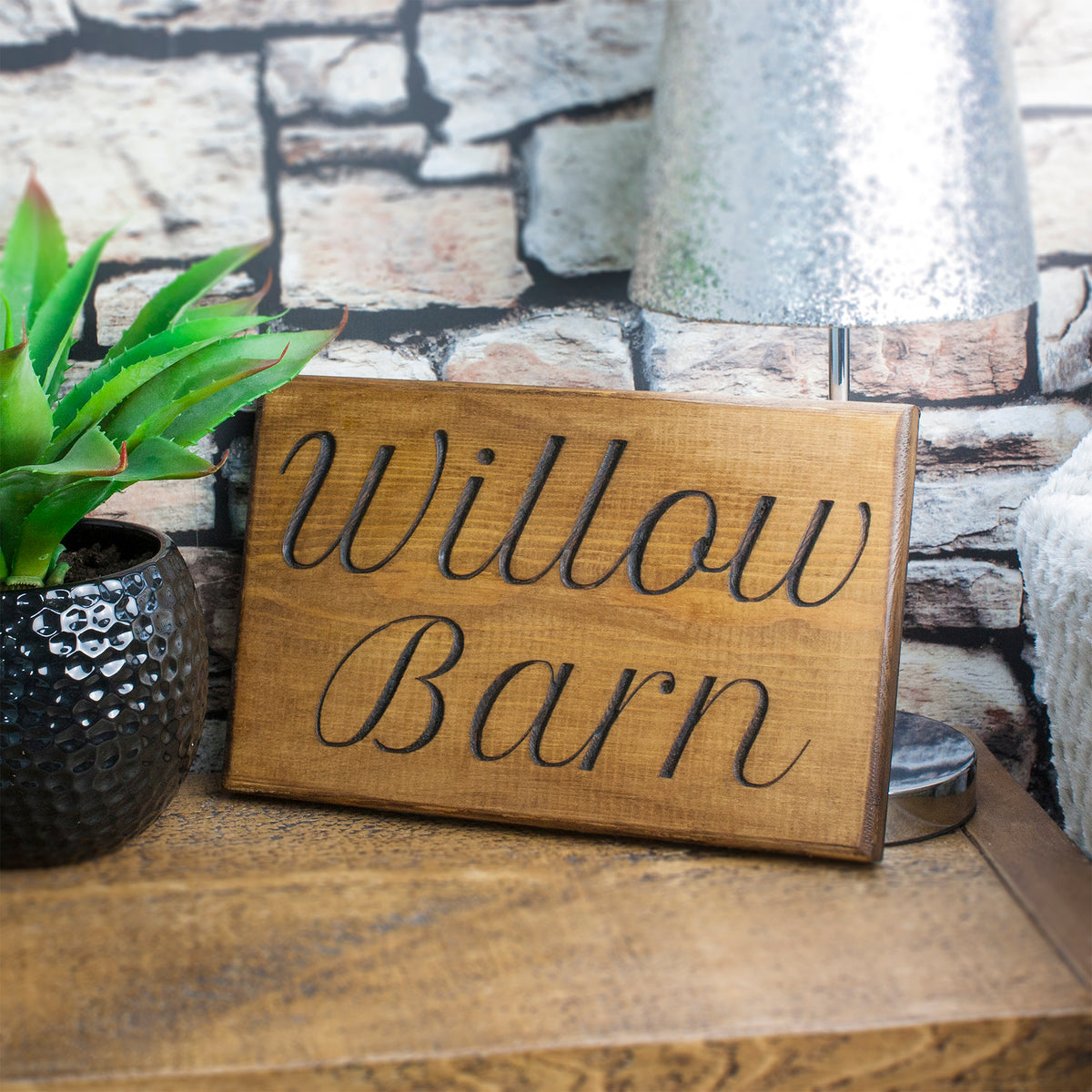 Rustic House Sign Large – PeakHeritage