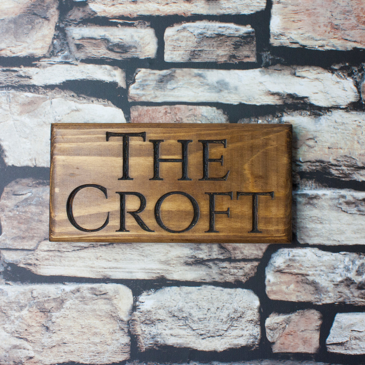 Rustic House Sign Small – PeakHeritage